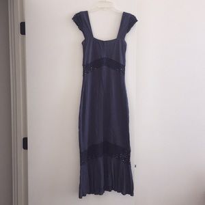 Free people petite shoulder midi dress